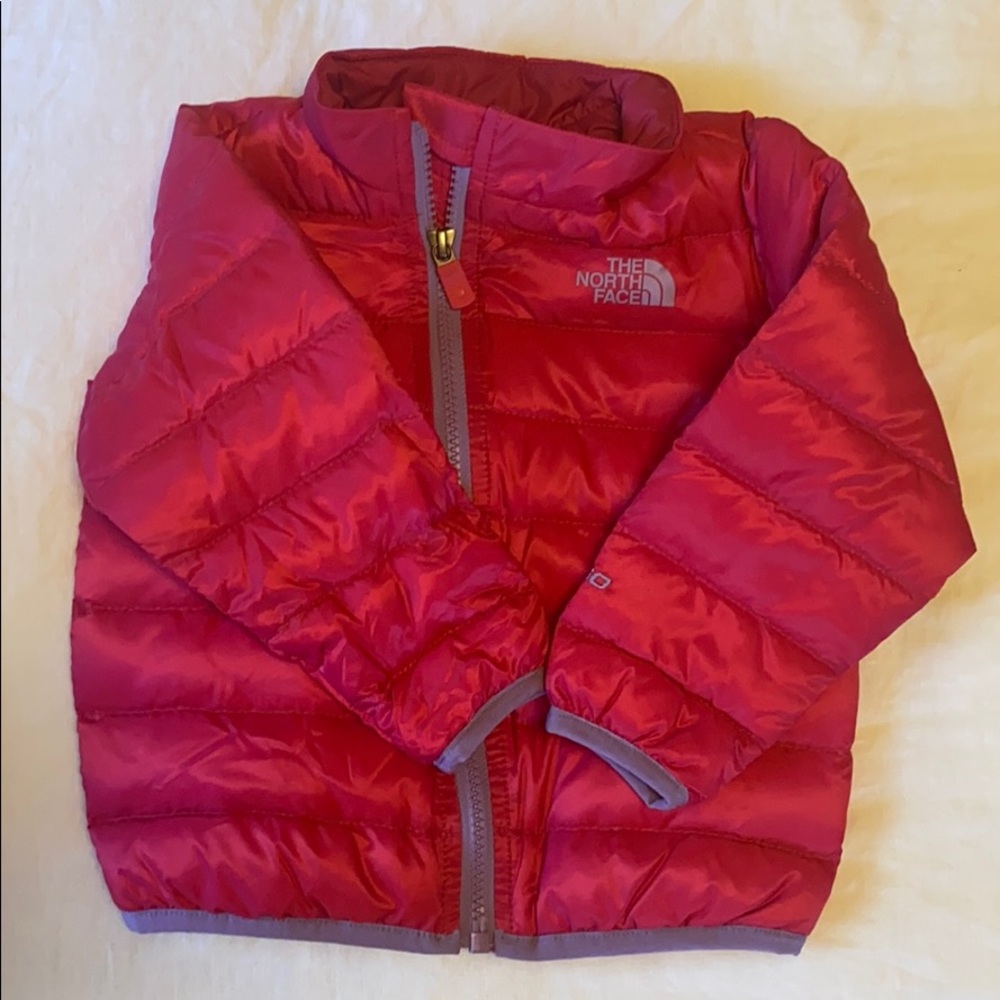 Infant inverse down jacket